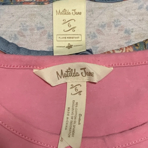 Girls Matilda Jane Lot of 2 Long Sleeve Tops Size 6 EUC - Picture 11 of 11